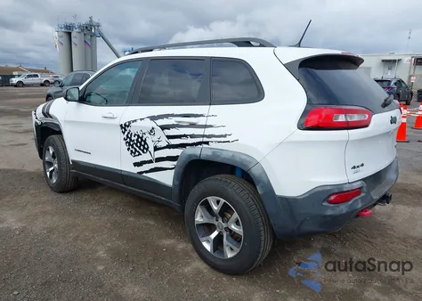 2014 Jeep Cherokee Trailhawk z USA, uszkodzony, nr VIN 1C4PJMBB8EW128444